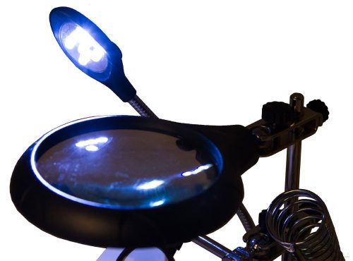 Levenhuk Zeno Desk D11 Nagyító, 2.5-10x