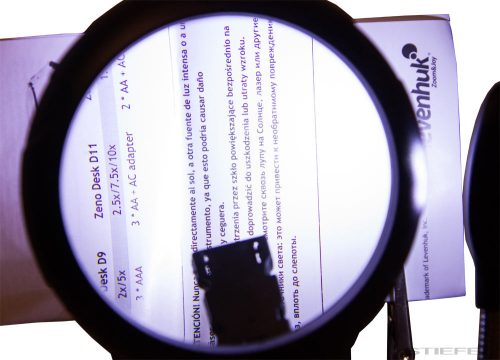 Levenhuk Zeno Desk D11 Nagyító, 2.5-10x