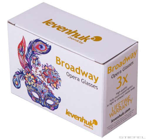 Levenhuk Broadway 325C Blue Wave/Kék Hullám színházi látcső lánccal