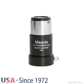   Meade 4000 sorozatú #126 2x rövid fókuszú Barlow-lencse 1,25"