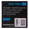 Levenhuk Zeno Vizor G5 Nagyítószemüveg, 1.5-3.5x