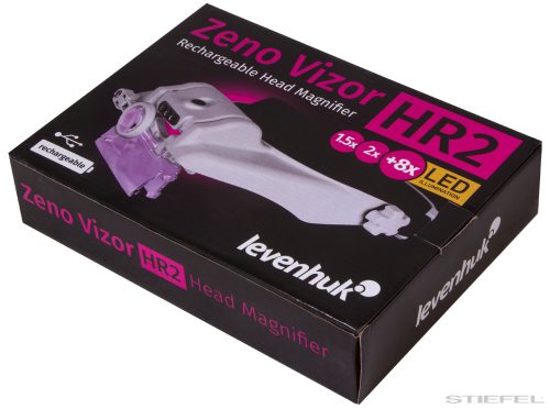 Levenhuk Zeno Vizor HR2 fejre rögzíthető, tölthető nagyító