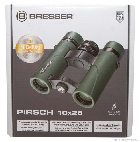 Bresser Pirsch 10x26 Kétszemes távcső