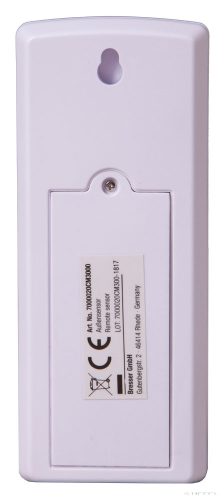 Bresser Temeo Hygro Quadro időjárás állomás, fekete