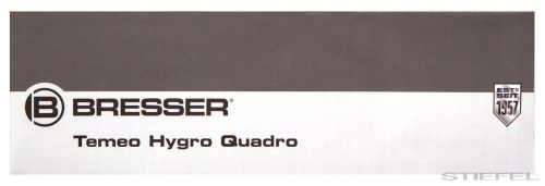 Bresser Temeo Hygro Quadro időjárás állomás, fehér