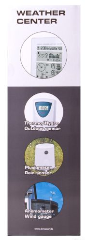 Bresser RC Időjárás állomás, fehér