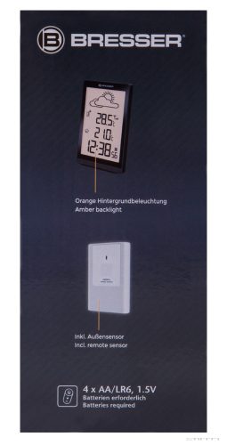 Bresser TemeoTrend ST RC Időjárás állomás, fekete