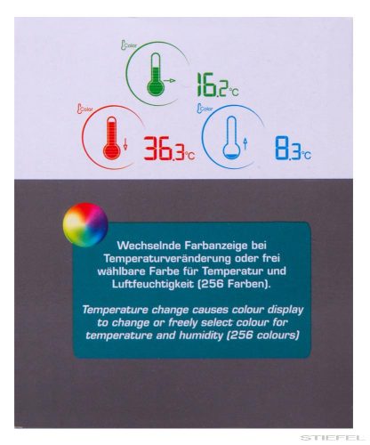 Bresser Temeo Life Időjárás állomás, színes kijelzős, fekete