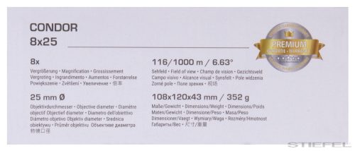 Bresser Condor UR 8x25 Kétszemes távcső