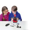 Bresser Junior Biolux SEL Monokuláris mikroszkóp, 40–1600x, piros