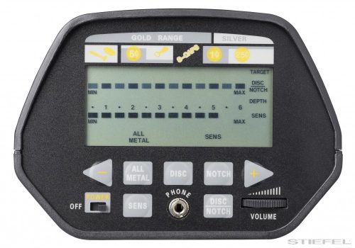 Bresser National Geographic Fémdetektor mélységjelzővel, digitális