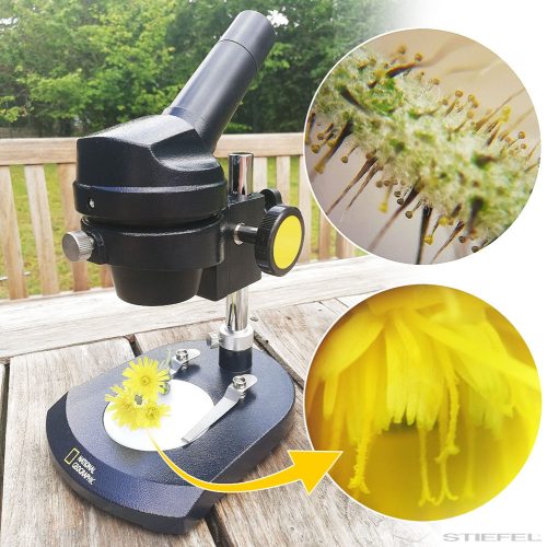 Bresser National Geographic Monokuláris mikroszkóp, 20x