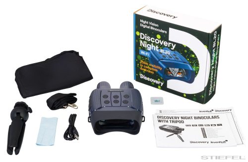 Levenhuk Discovery Night BL20 Digitális éjjellátó kétszemes távcső háromlábú állvánnyal