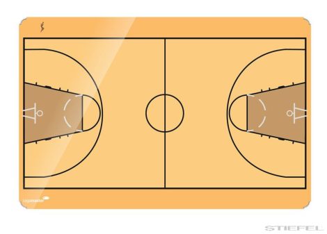 Legamaster Kosárlabda taktikai tábla, 30x40 cm (több méretben)