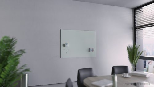 Legamaster Matt felületű, színes, mágneses üvegtábla, zsályazöld,  100x150 cm