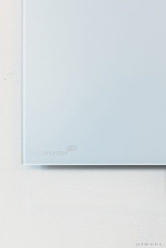 Legamaster Matt felületű, színes, mágneses üvegtábla, "hűvös tó",  90x120 cm