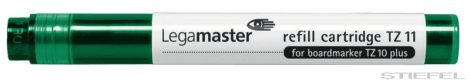 Legamaster Táblafilc TZ 10 utántöltő, zöld, 5 db/csomag