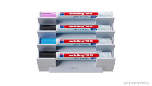 Mágneses táblafilctartó üvegtáblákhoz, "hűvös tó"