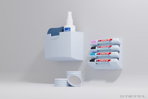 Mágneses táblafilctartó üvegtáblákhoz, "hűvös tó"