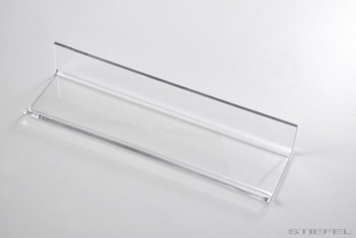 Plexi táblafilc tartó tálca színezett üvegtáblákhoz