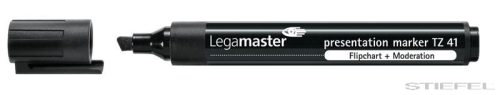 Legamaster táblafilc TZ41 fekete, 10 db/csomag