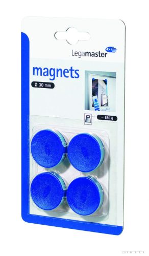 Táblamágnes, 30 mm, kék