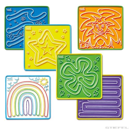 Tapintható, légzést segítő táblakészlet