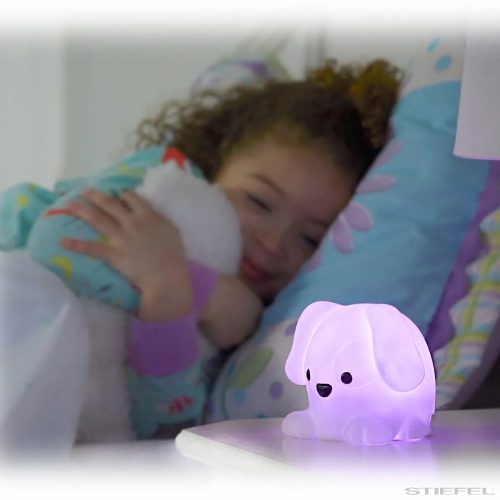 Lámpa és légzéssegítő kiskutya