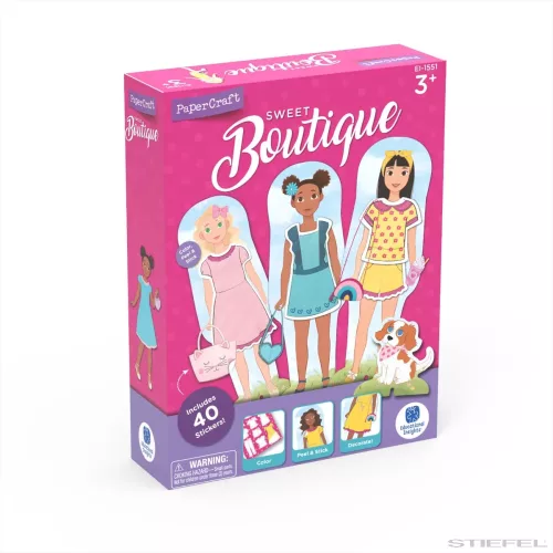 PaperCraft Sweet Boutique - öltöztetős játékkészlet