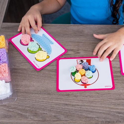Playfoam® Shape & Learn számolókártyák