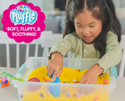 Playfoam Pluffle™ szenzoros töltőanyag, 4 szín