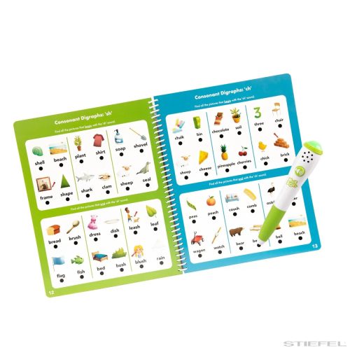 Hot Dots® Let's Learn Reading - első osztályos olvasási munkafüzet és interaktív toll