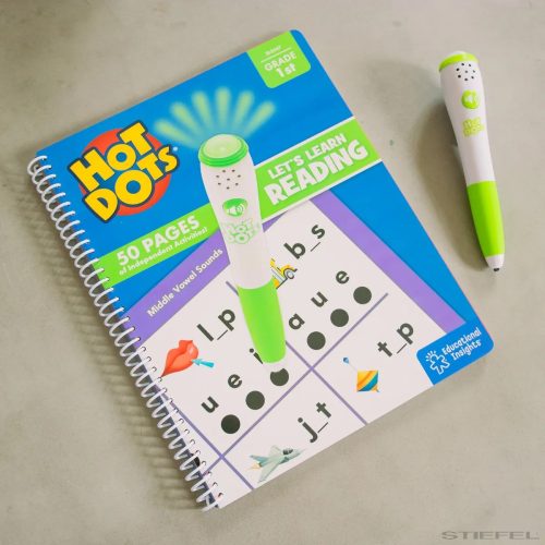 Hot Dots® Let's Learn Reading - első osztályos olvasási munkafüzet és interaktív toll