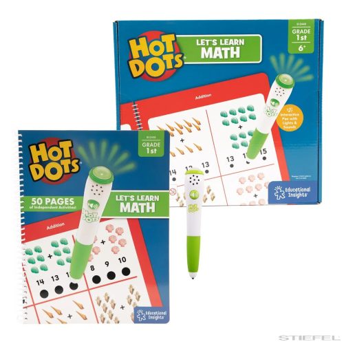 Hot Dots® Let's Learn Maths - első osztályos munkafüzet és interaktív toll
