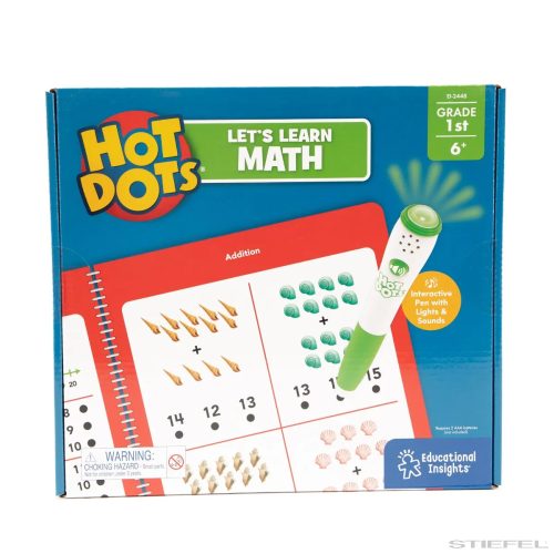 Hot Dots® Let's Learn Maths - első osztályos munkafüzet és interaktív toll