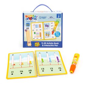   Hot Dots® Numberblocks® 11-20 foglalkoztatókönyv és toll