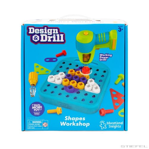 Design & Drill® Shapes Workshop játékkészlet