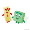 Numberblocks® Three and Four játékos pajtások
