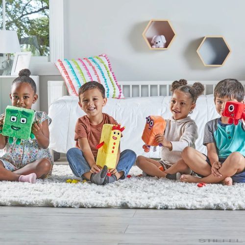 Numberblocks® Three and Four játékos pajtások