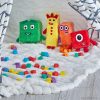 Numberblocks® Three and Four játékos pajtások