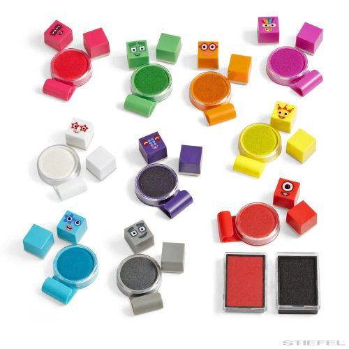 Numberblocks® Stampoline Park bélyegző készlet