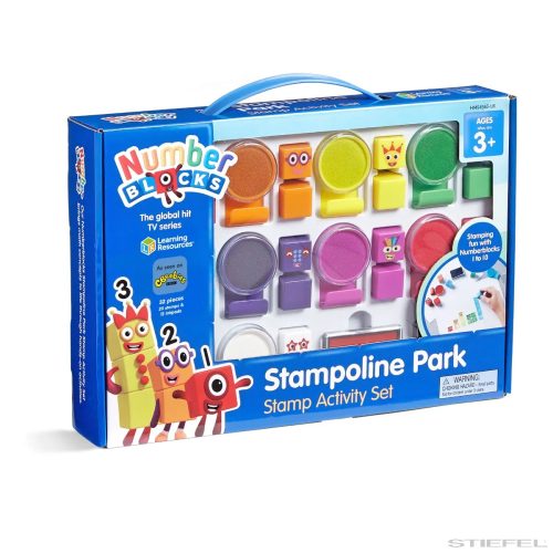 Numberblocks® Stampoline Park bélyegző készlet