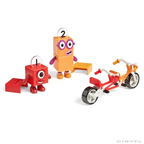 Numberblocks® Egyes és Kettes Biciklis Kalandja játékkészlet