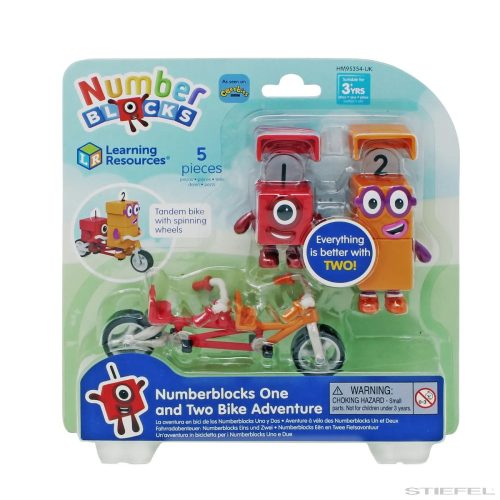 Numberblocks® Egyes és Kettes Biciklis Kalandja játékkészlet