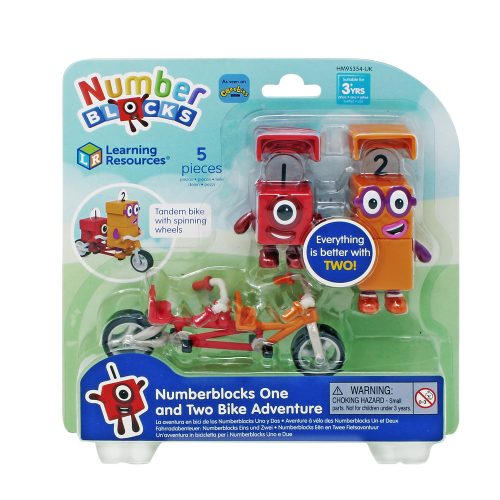 Numberblocks® Egyes és Kettes Biciklis Kalandja játékkészlet