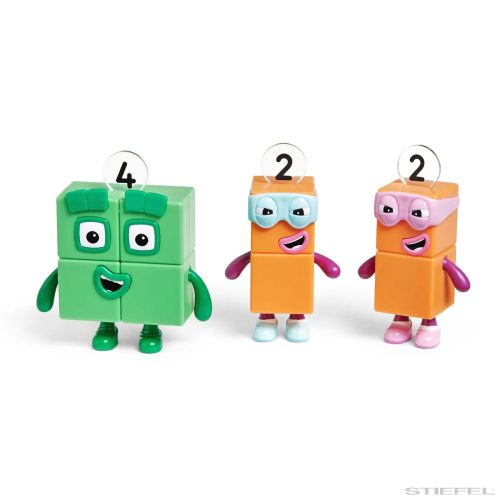 Numberblocks®  Négyes és a Rosszcsont Kettesek játékkészlet
