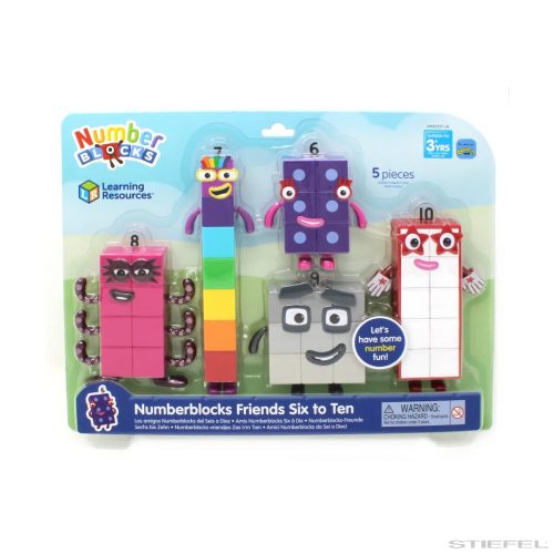 Numberblocks® Friends Hatostól-Tízesig játékkészlet
