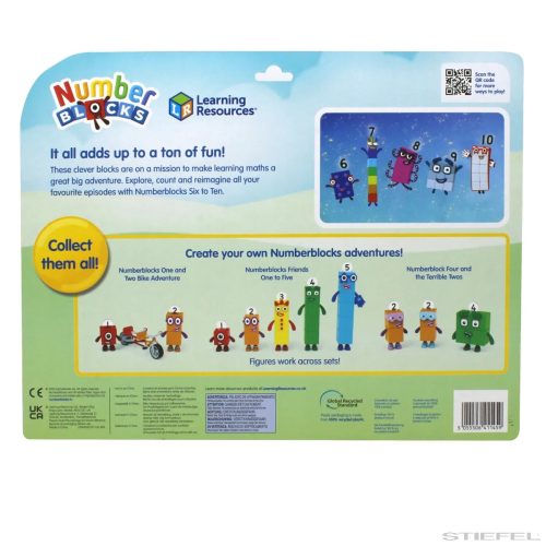 Numberblocks® Friends Hatostól-Tízesig játékkészlet