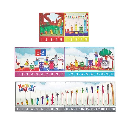 Numberblocks® Számsorrend Puzzle készlet
