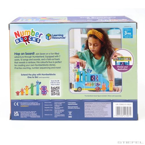 Numberblocks® Szivárványos számoló busz